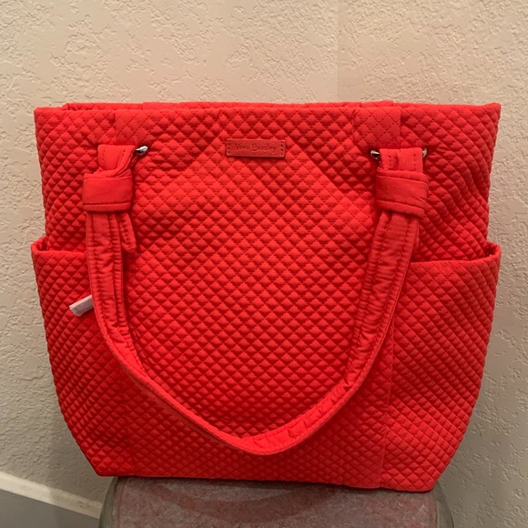 Vera Bradley Handbags - VERA BRADLEY Hadley Tote in Canyon Sunset NWT Microfiber